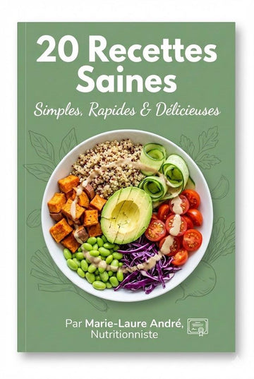 + E-Book 20 recettes saines GRATUIT